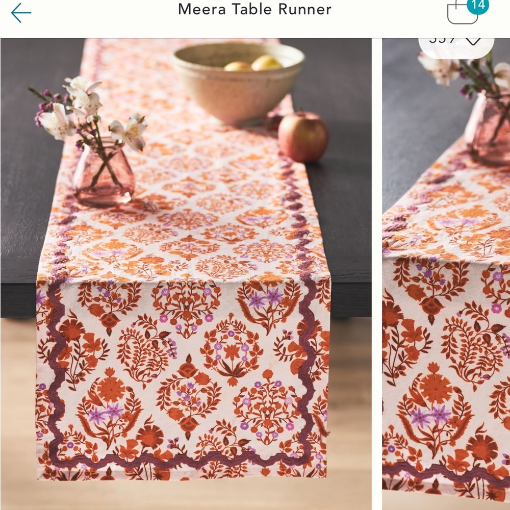 Meera‎ table runner - Picture 5 of 9